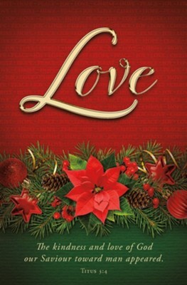 Love Advent Bulletin (pack of 100) (730817363110): Vineyard Worship Shop