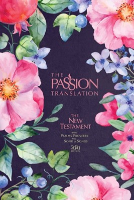 Passion Translation NT 2020 Edition, Berry Blossom (Hard Cover)