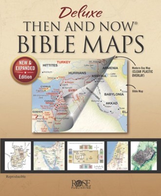 Deluxe Then and Now Bible Maps (Hard Cover)