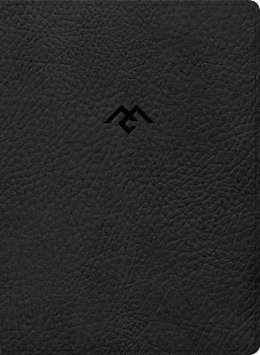 CSB Men of Character Bible, Black LeatherTouch, Indexed (Imitation Leather)