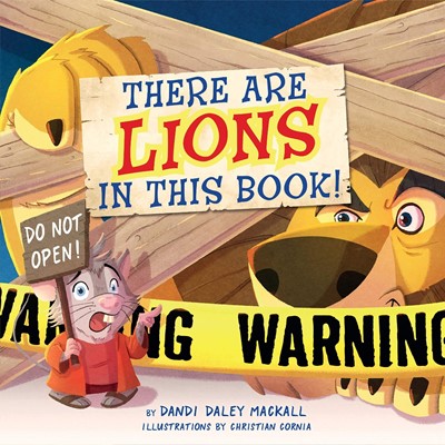 There are Lions in This Book! (Board Book)