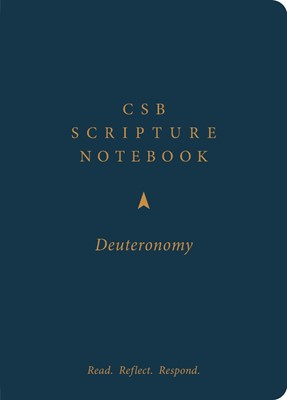 CSB Scripture Notebook, Deuteronomy (Paperback)