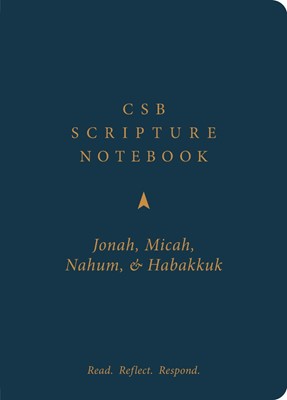 CSB Scripture Notebook, Jonah, Micah, Nahum, Habakkuk (Paperback)
