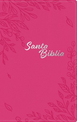 Santa Biblia NTV, Edición zíper, Flores rosa (SentiPiel) (Imitation Leather)
