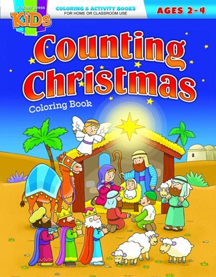 Counting Christmas Coloring Book (Paperback)