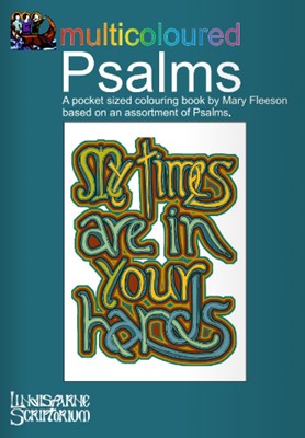 Multicoloured Psalms Colouring Book (Booklet)