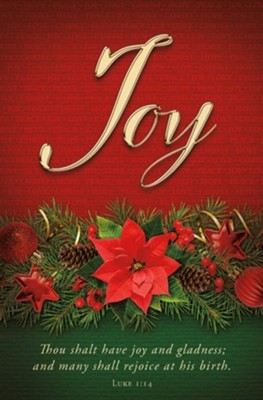 Joy Advent Bulletin (pack of 100) (Bulletin)