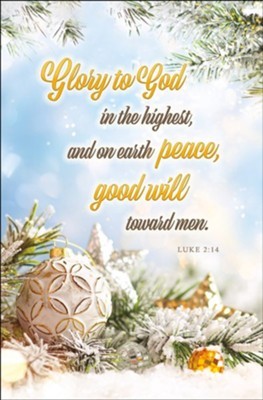 Glory to God in the Highest Bulletin (pack of 100) (Bulletin)
