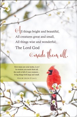 All Things Bright and Beautiful Bulletin (pack of 100) (Bulletin)