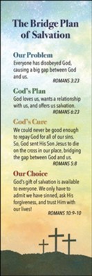 Plan of Salvation Bookmark (pack of 25) (Bookmark)