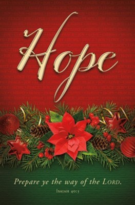 Hope Advent Bulletin (pack of 100) (Bulletin)