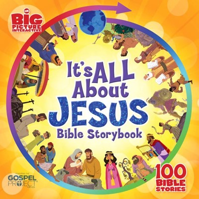 It's All About Jesus Bible Storybook (padded) (Paperback)