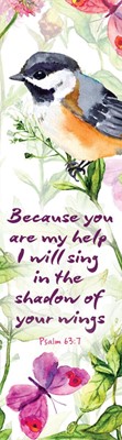 Because You Are My Help Bookmark (Pack of 10) (Bookmark)
