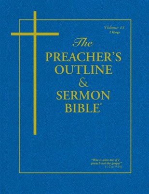 KJV Preacher's Outline & Sermon Bible: 2 Kings (Paperback)
