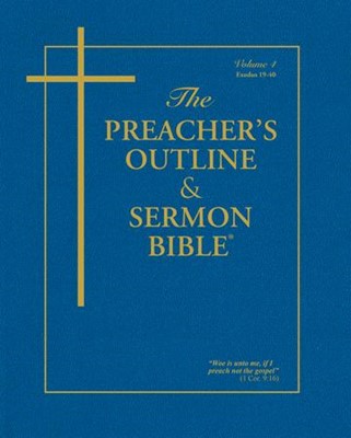 KJV Preacher's Outline & Sermon Bible: Exodus 19-40 (Paperback)