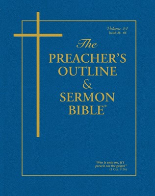 KJV Preacher's Outline & Sermon Bible: Jeremiah 1-29 (Paperback)