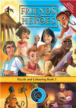 Friends & Heroes Puzzle Book 3 (Paperback)