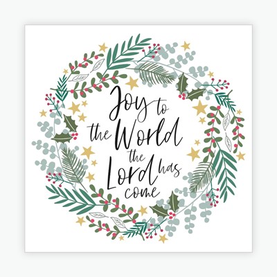 Joy to the World Christmas Cards (pack of 10) (Cards)