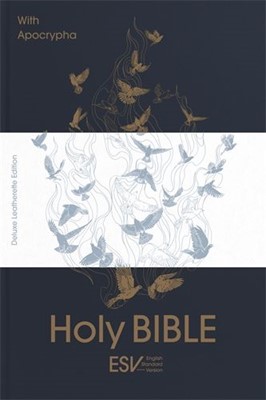 ESV Holy Bible with Apocrypha, Anglicized Edition, Blue (Hard Cover)