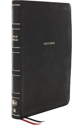 NKJV Reference Bible, Super Giant Print, Black (Imitation Leather)