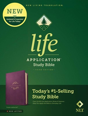 NLT Life Application Study Bible, Third Edition, Purple (Imitation Leather)