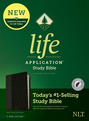 NLT Life Application Study Bible, Third Edition, Black (Imitation Leather)