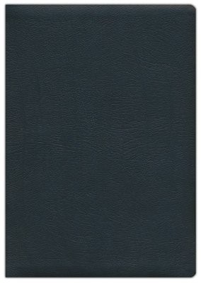 NASB 2020 Large Print Ultrathin Reference Bible, Black (Genuine Leather)