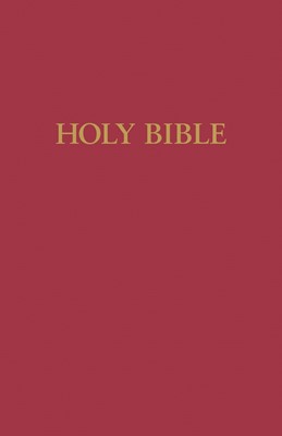 KJV Large Print Pew Bible, Red (Hard Cover)