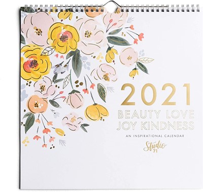 2021 Calendar Beauty Love Joy Kindness (Calendar)