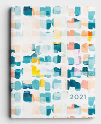 2021 16 Month Planner: Brush (Hard Cover)