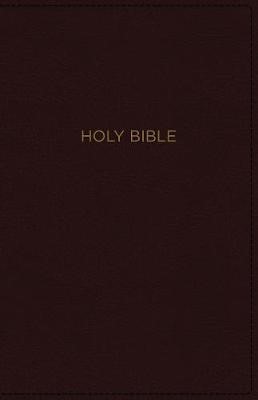 NKJV Thinline Bible, Burgundy, Red Letter Ed. (Imitation Leather)