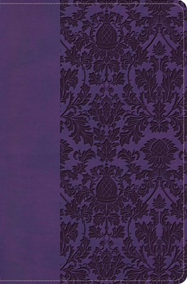KJV Large Print Personal Size Reference Bible, Purple (Imitation Leather)