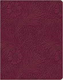 ESV Single Column Journaling Bible (TruTone, Raspberry, Flor (Imitation Leather)