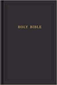 KJV Pew Bible, Black Hardcover (Hard Cover)