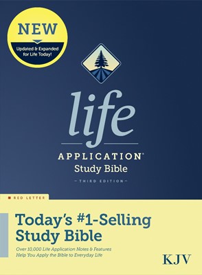 KJV Life Application Study Bible, Third Edition, Red Letter (Hard Cover)