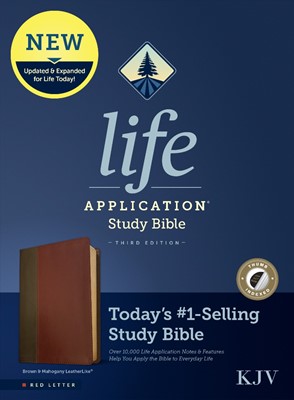 KJV Life Application Study Bible, Third Edition, Brown (Imitation Leather)