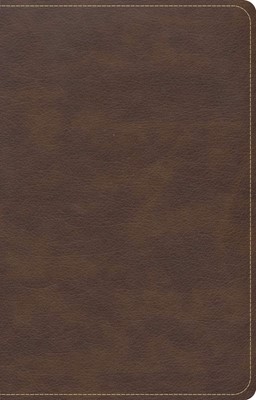 CSB Single-Column Compact Bible, Brown (Imitation Leather)