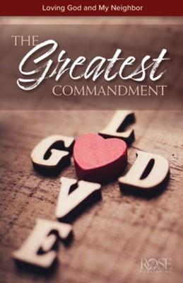 The Greatest Commandment (pack of 5) (Pamphlet)