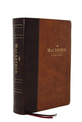 ESV MacArthur Study Bible, 2nd Edition, Brown, Indexed (Imitation Leather)