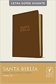 Santa Biblia NTV, Letra Súper Gigante, Letra Roja, SentiPiel (Imitation Leather)