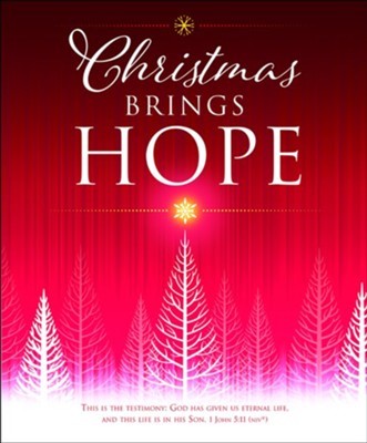 Christmas Brings Hope Large Bulletin (100 pack) (Bulletin)