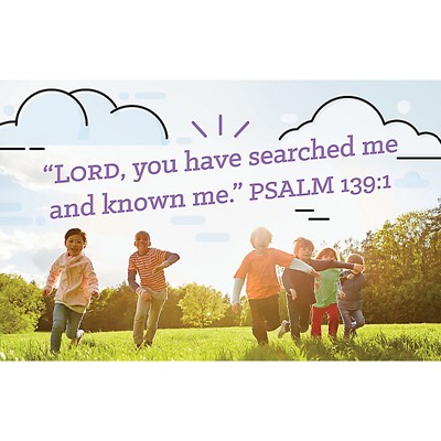 Bible Studies for Life: Psalm 139:1 Postcards (25 pack) (Postcard)