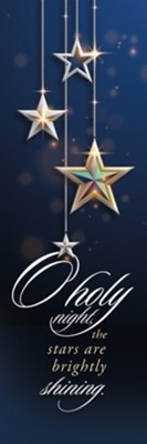 O Holy Night Christmas Bookmark (pack of 25) (Bookmark)