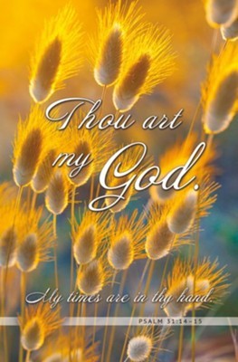 Thou Art My God Bulletin (pack of 100) (Bulletin)