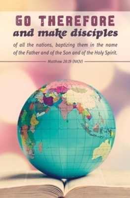 Go and Make Disciples Missions Bulletin (pack of 100) (Bulletin)