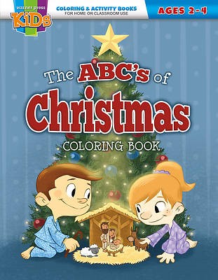 The ABC's of Christmas Coloring Activity Book (Paperback)