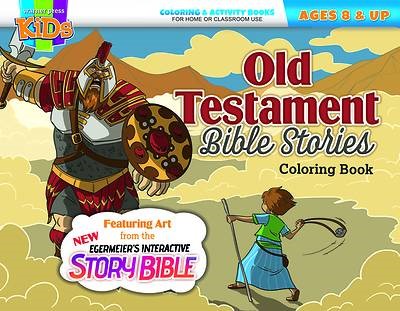 Old Testament Bible Stories Coloring Book (Paperback)
