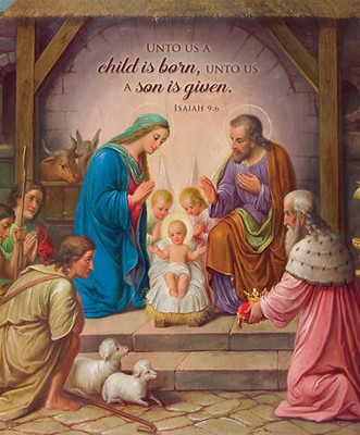Christ the Savior is Born Large Bulletin (pack of 100) (Bulletin)
