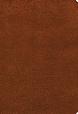 NASB Super Giant Print Reference Bible, Burnt Sienna (Imitation Leather)