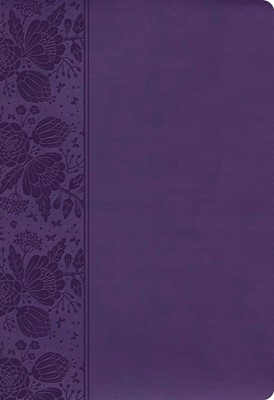 CSB Super Giant Print Reference Bible, Purple (Imitation Leather)
